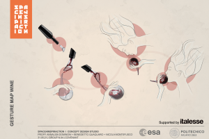 Degustare vino ... in assenza di gravità. Con calici ad hoc pensati da studenti e Italesse