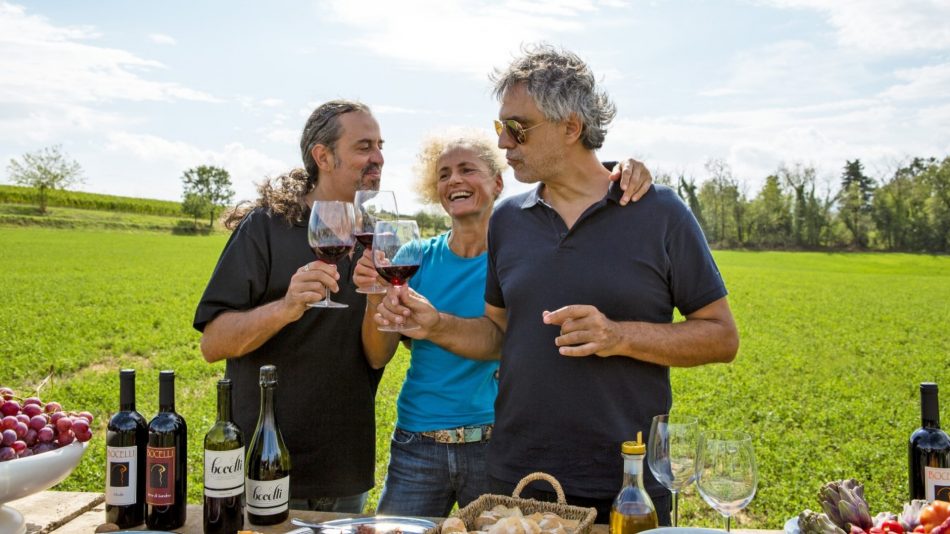 Andrea Bocelli, vignaiolo in provincia di Pisa