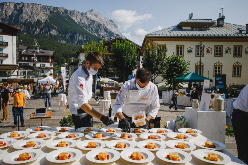 Cortina “capitale” dell’alta cucina con lo Chef Team Cortina