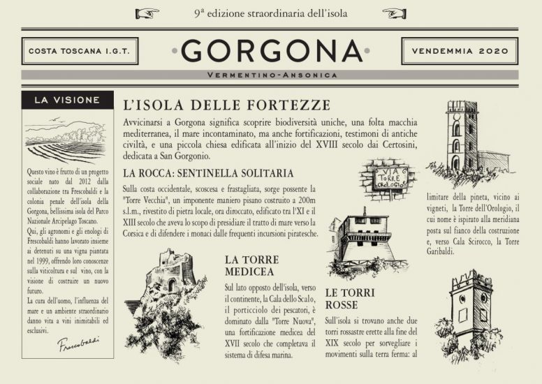 L’Etichetta di Gorgona 2021