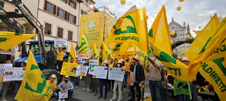 I giovani di Coldiretti al G20 Agricoltura di Firenze