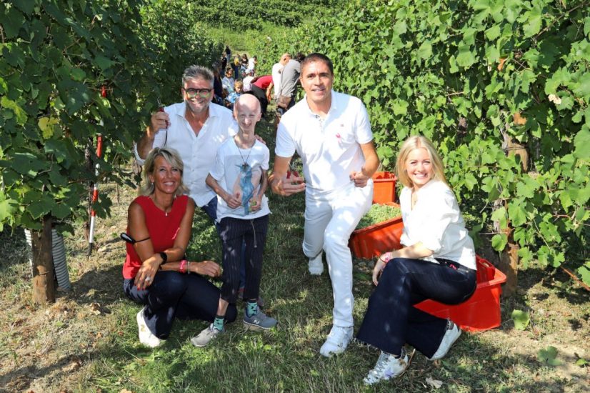 Sammy Basso e Moreno Morello alla “Vendemmia Solidale“