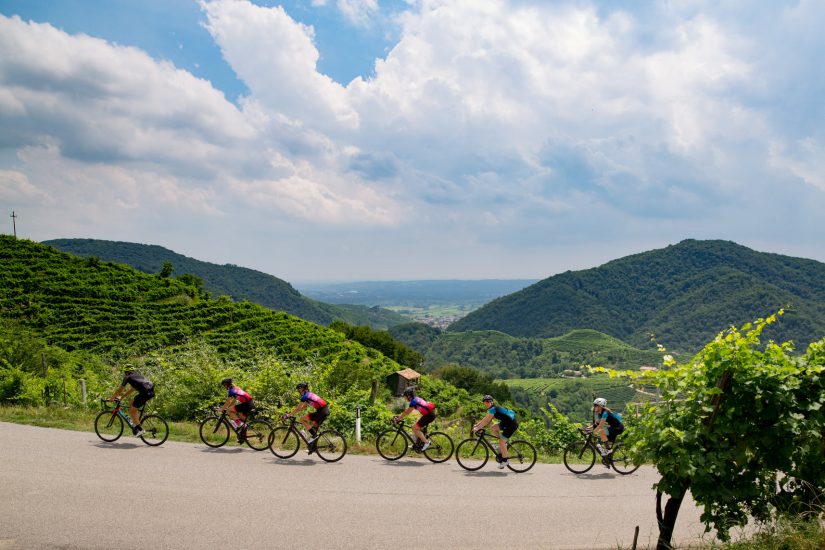 La “Prosecco Cycling” e le Colline Unesco. Ph: Italy Cicling Tour