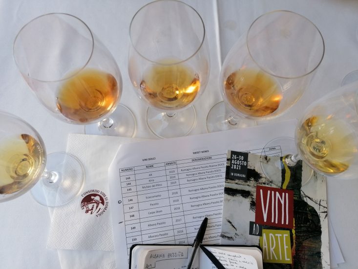 Romagna Vini ad Arte 2021 - Degustazione Albana Passito