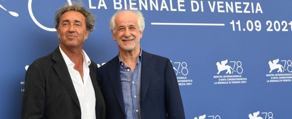 Paolo Sorrentino e toni Servillo a Venezia.