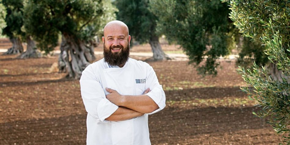 Domingo Schingaro, chef del  Due Camini di Borgo Egnazia
