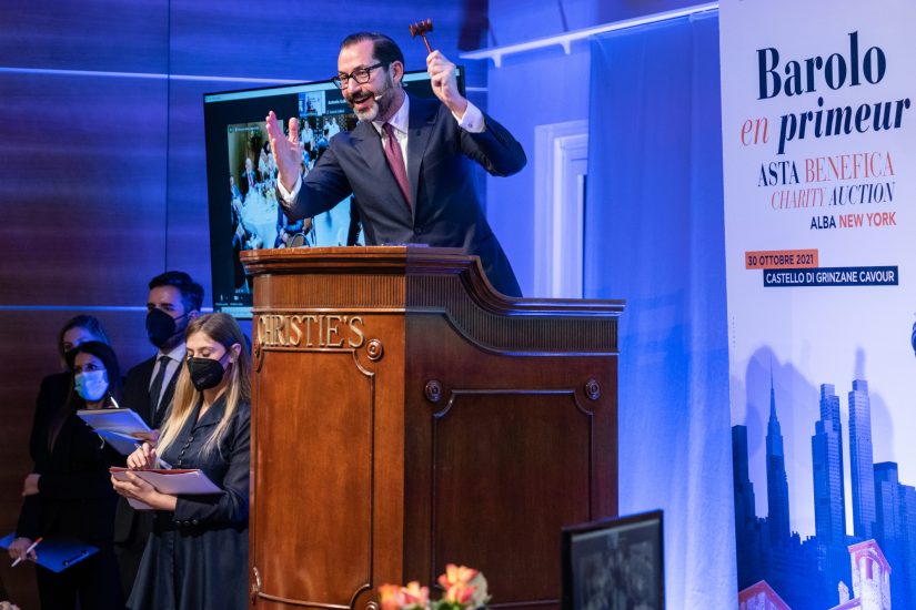 L’asta battuta da Christie’s in collegamento con New York