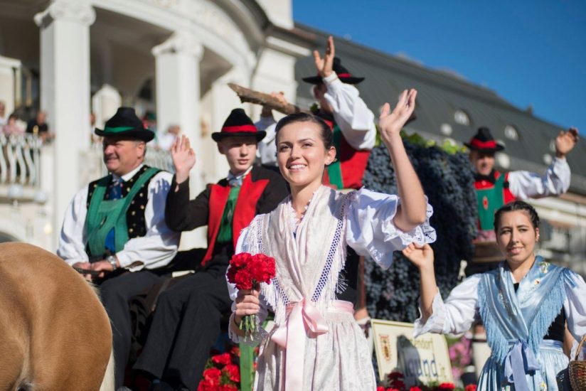 Feste di fine vendemmia nei territori del vino (ph: Merano)