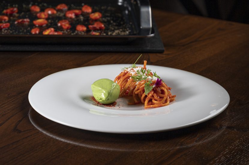 Gli spaghetti al pomodoro in versione dessert di Valerio Braschi per WMF