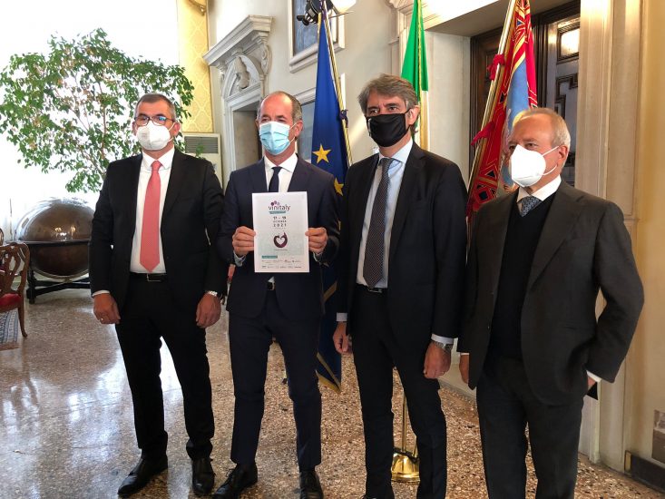 La presentazione di Vinitaly a Venezia