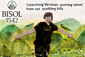 Il Venezia FC, tornato in Serie A dopo 19 anni, brinda con il Prosecco Superiore di Bisol1542