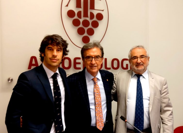 Santiago Jordi Martin, Riccardo Cotarella e Serge Dubois alla guida degli enologi del mondo