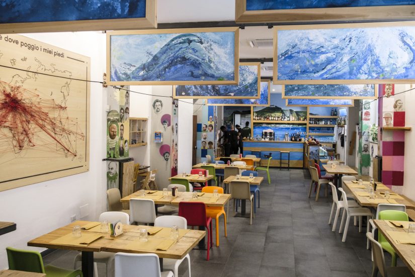 Il ristorante Moltivolti di Palermo