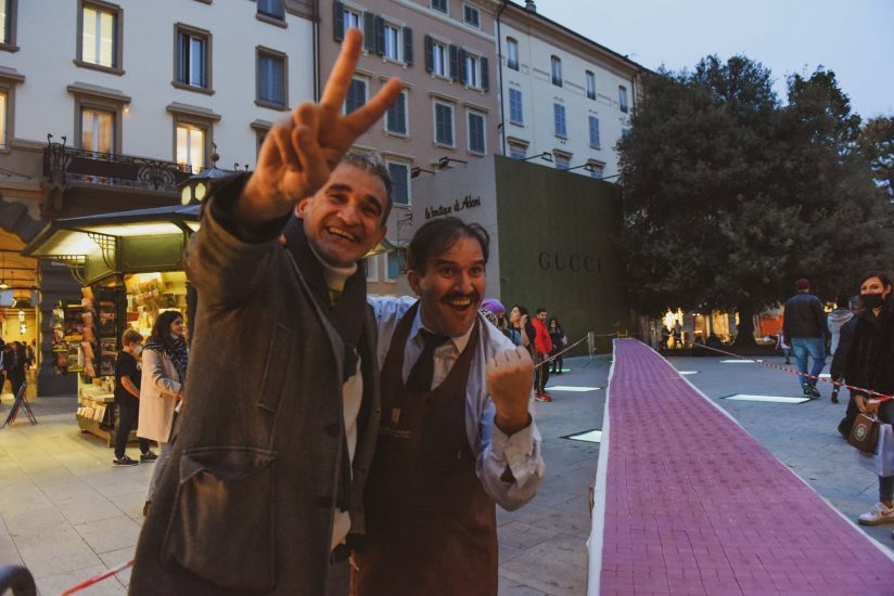 La tavoletta di cioccolato Ruby di 25 metri da record di Mirco Della Vecchia