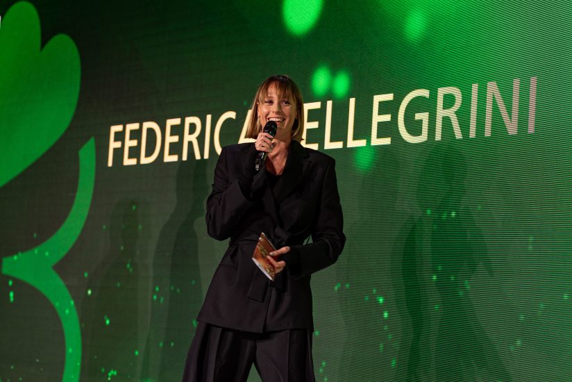 La “Divina“ Federica Pellegrini testimonial della Stelle Verdi 