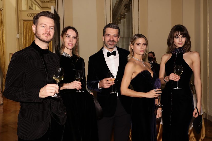 Alessandro Cattelan, Luca Argentero e la modella Greta Ferro