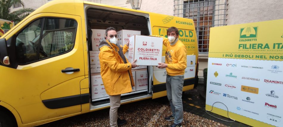Cibo e solidarietà: scendono in campo Coldiretti, Campagna Amica e Filiera Italia