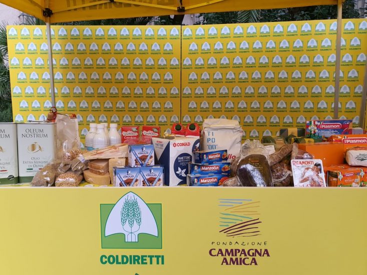 Cibo e solidarietà: scendono in campo Coldiretti, Campagna Amica e Filiera Italia