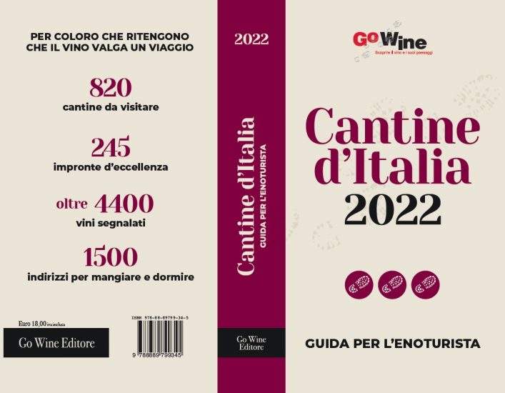 “Cantine d’Italia” 2022 by “Go Wine”, guida per enoturisti