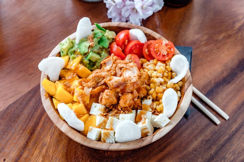 Hawaiian Sweety Chicken Poke