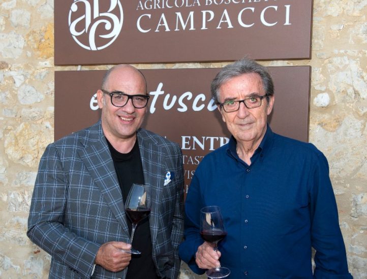 Luigi Frascino con Riccardo Cotarella