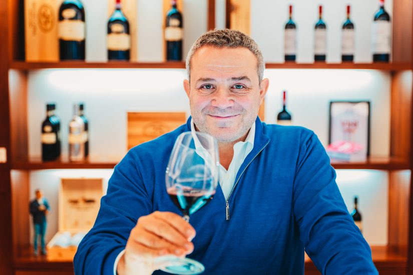 Marco Caprai, alla guida di Arnaldo Caprai