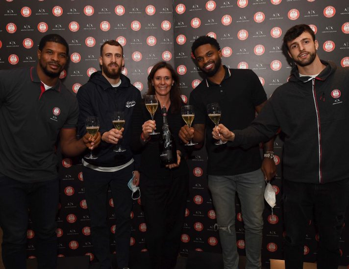 Ferrari Trento diventa la bollicina ufficiale dell’Olimpia Milano