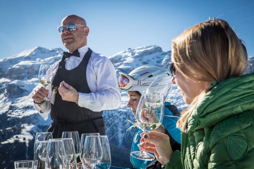 “Sommelier in Pista” nelle baite delle Dolomiti in Alta Badia