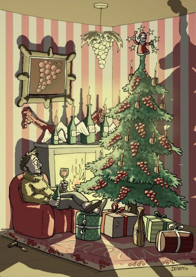 Vino e satira nelle vignette di “Spirito di Vino” in mostra