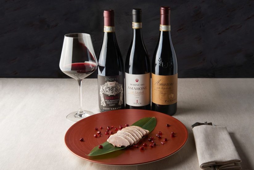 Amarone de Le Famiglie Storiche e cucina cinese (ph: C. Casella)