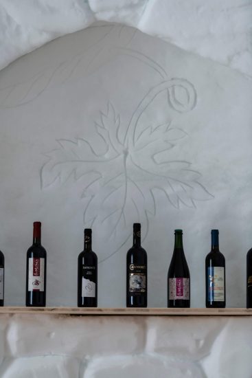 La cantina-igloo in Valcamonica (ph: Mauro Mariotti)