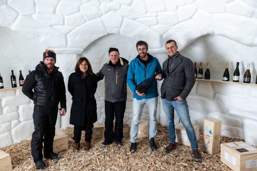 La cantina-igloo in Valcamonica (ph: Mauro Mariotti)