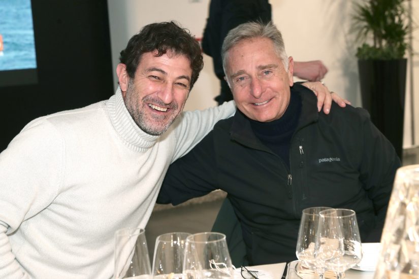 Ciro Ferrara e Paolo Bonolis (ph: Canio Romaniello)