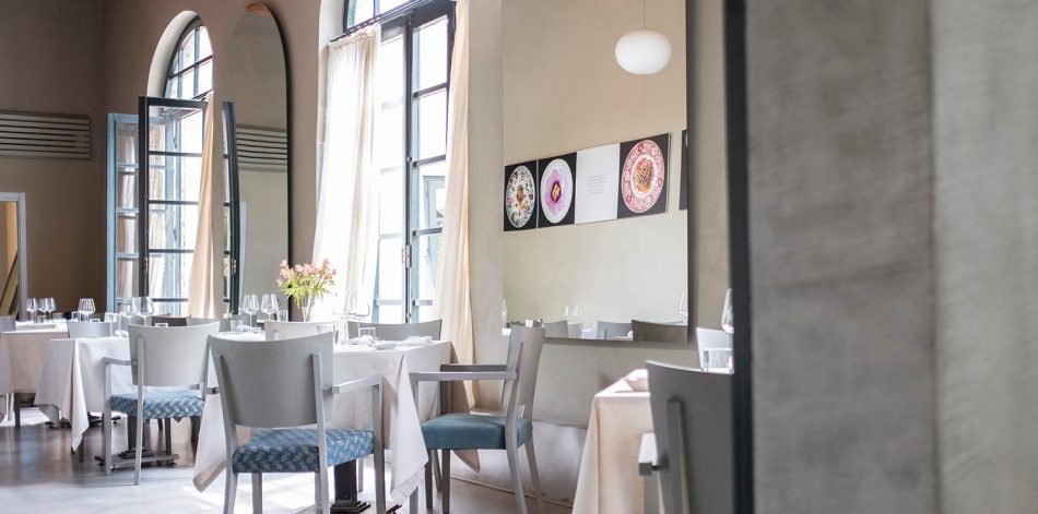 Il ristorante L’Imbuto a Lucca dello chef Cristiano Tomei