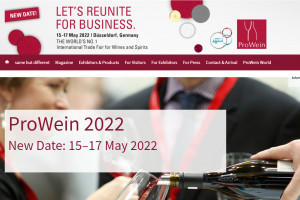 Prowein 2022 slitta da marzo alla primavera inoltrata: a Dusseldorf, dal 15 al 17 maggio 2022