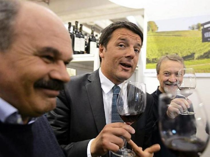 Matteo Renzi e Oscar Farinetti