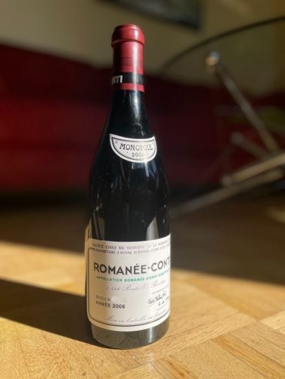 La bottiglia da record su Catawiki nel 2021, battuta in Italia