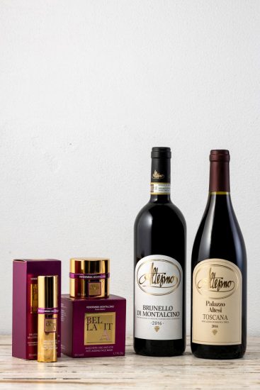 Regalare vino e bellezza con il gift box firmato Altesino 