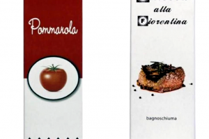 La cosmetica incontra il food e la bistecca alla fiorentina e la pomarola diventano bagnoschiuma