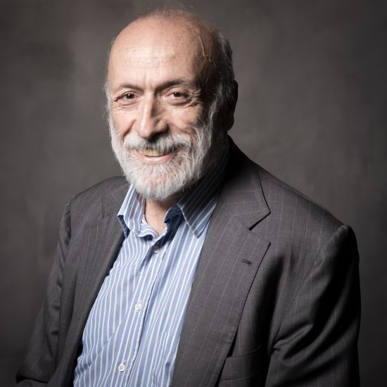 Il fondatore Slow Food, Carlo Petrini