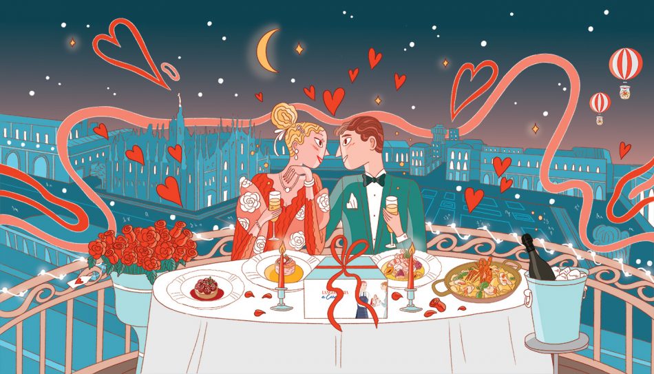 L’inconfondibile mood di Langosteria dedicato agli innamorati