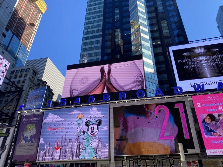 Il Prosecco protagonista a Times Square