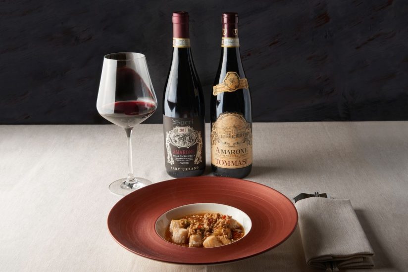 Amarone de Le Famiglie Storiche e cucina cinese (ph: C. Casella)