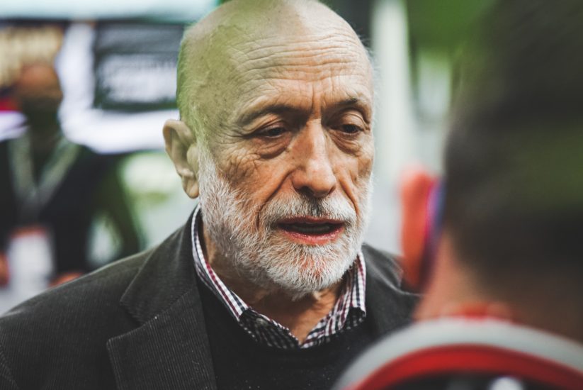 Carlo Petrini, fondatore di Slow Food, alla Slow Wine Fair 2022