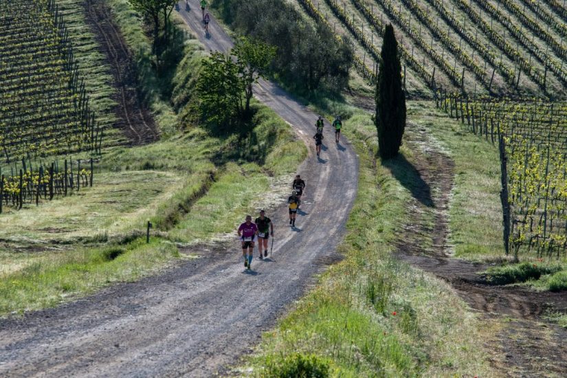 La “Chianti Ultra Wine Trail” sullo sfondo del Chianti Classico