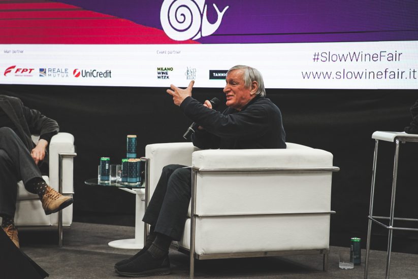 Don Luigi Ciotti alla Slow Wine Fair 