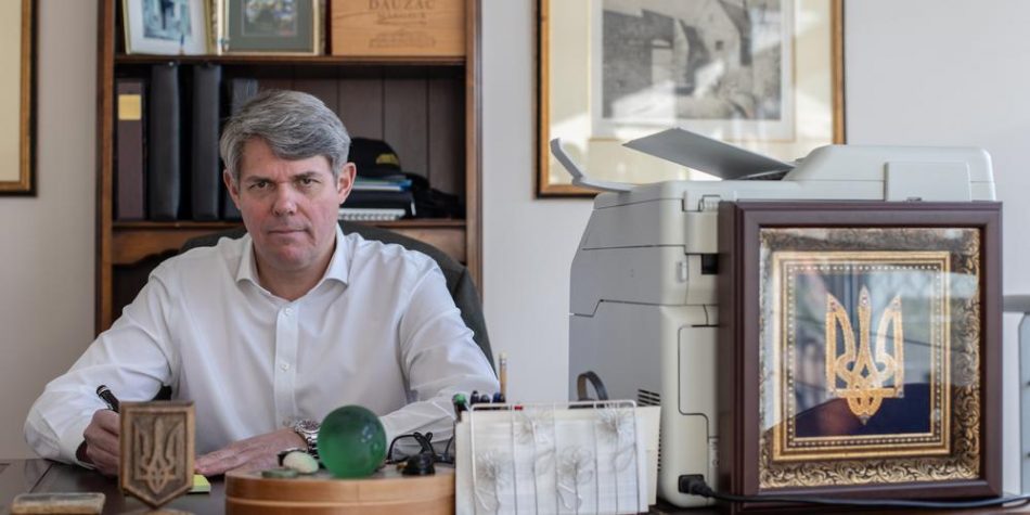 Laurent Fortin, dg Château Dauzac e Console di Ucraina a Bordeaux 