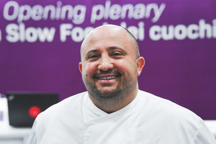 Lo chef Luca Doro, della “Pizzeria Doro Gourmet”