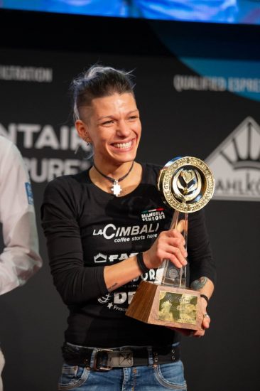 Manuela Fensore, Campionessa del Mondo di Latte Art