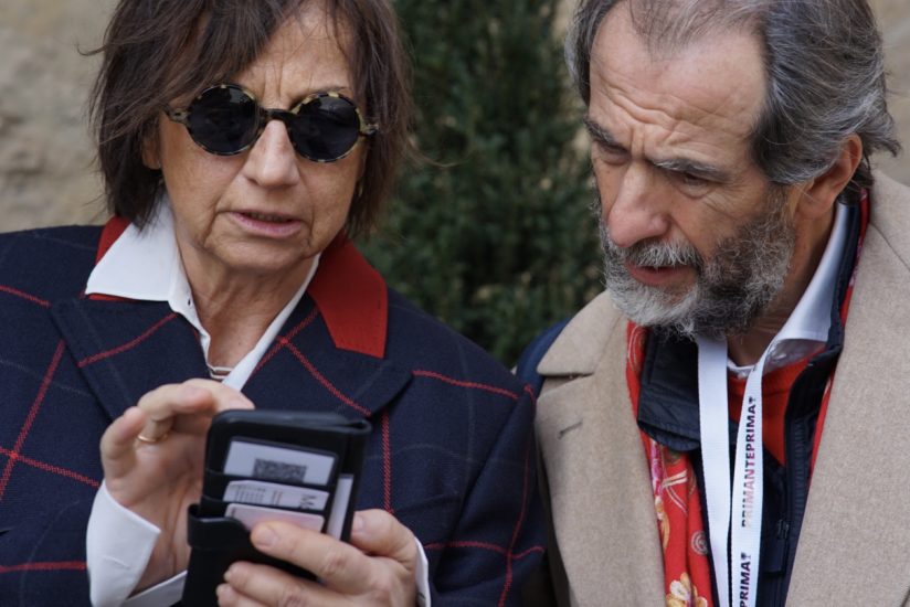 Gianna Nannini in intervista con il direttore di WineNews Alessandro Regoli